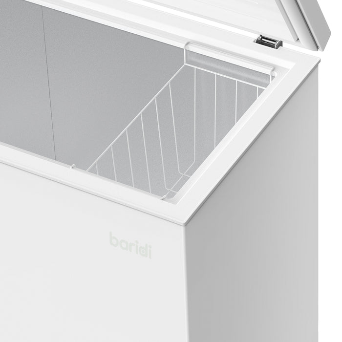 199L Freestanding Chest Freezer -12 to -24 Degrees - Refrigeration Mode & QUIET