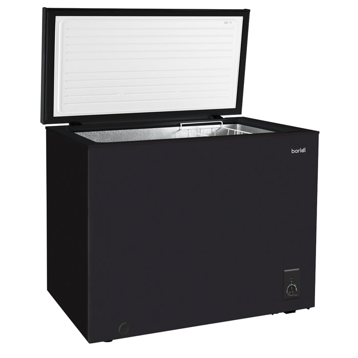 BLACK 199L Freestanding Chest Freezer -12 to -24 Degrees - Refrigeration Mode