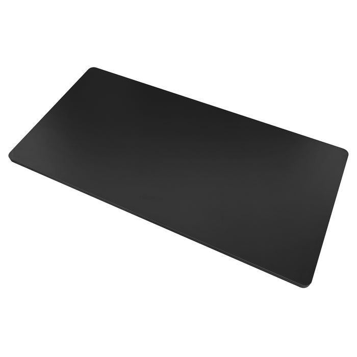 1400mm x 700mm Black Rectangular Desktop - Standing Desk Frame Office Worktop