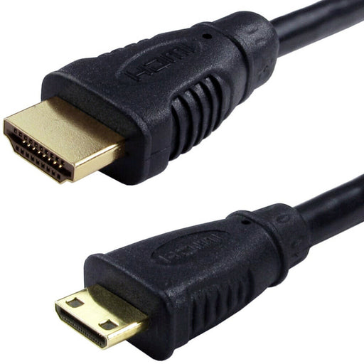 1m High Speed HDMI Type A C Mini Male to Plug Cable Video Camera HD & 4K Lead Loops