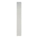 2x Plain Door Finger Plate 650 x 75mm Satin Anodised Aluminium Push Plate Loops