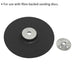 180mm Rubber Backing Pad - M14 x 2mm - Orbital Sanding & Polishing Disc Plate Loops