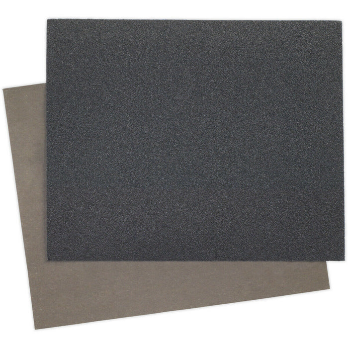 25 PACK Wet & Dry Abrasive Sand Paper - 230 x 280mm - 2000 Grit - Waterproof Loops