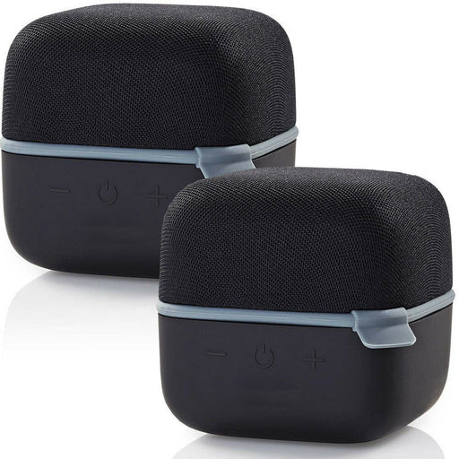 2x 15W Bluetooth Speaker Kit GREY True Wireless Stereo Portable Rechargeable