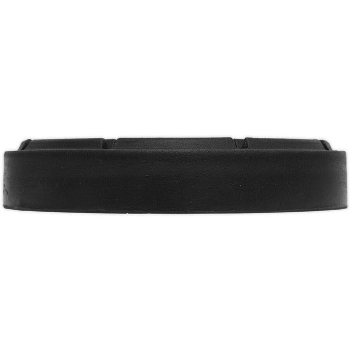 Safety Rubber Jack Pad - Type A Design - 157mm Circle - Fits Over Jack Saddle Loops