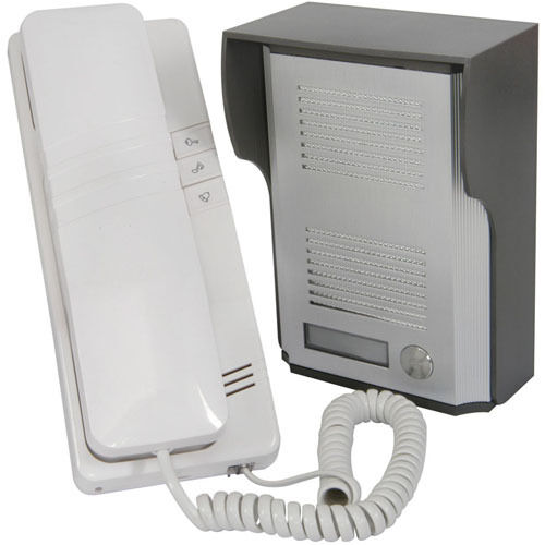 Wired Door Entry Phone Receiver System 100m Range Security Intercom Outdoor Loops