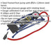0-100psi Single Barrel Air Foot Pump - Car Tyre Inflatables Football Bicycle Loops