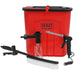 25L Pressure Washer - Lightweight & Portable - 8m Hose - Total Stop System Loops