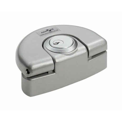 External Locking Attachment with Cylinder Suitable for Panic Door Exit Devices Loops