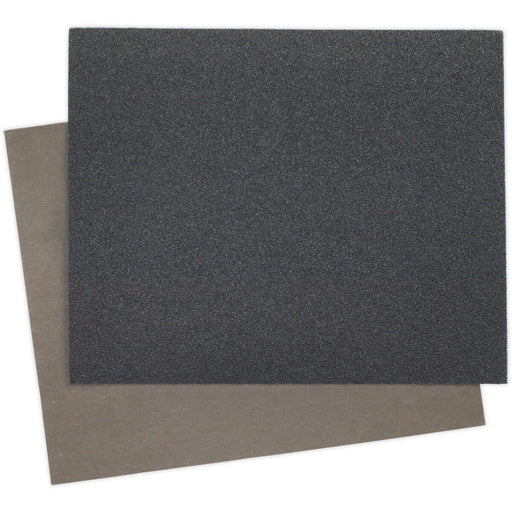 25 PACK Wet & Dry Abrasive Sand Paper - 230 x 280mm - 800 Grit - Waterproof Loops