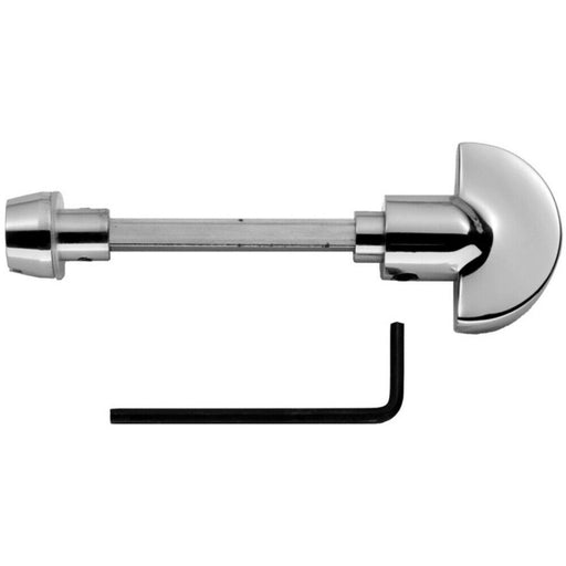 Spare Slim Thumbturn Lock and Release Handle 67mm Spindle Polished Chrome Loops