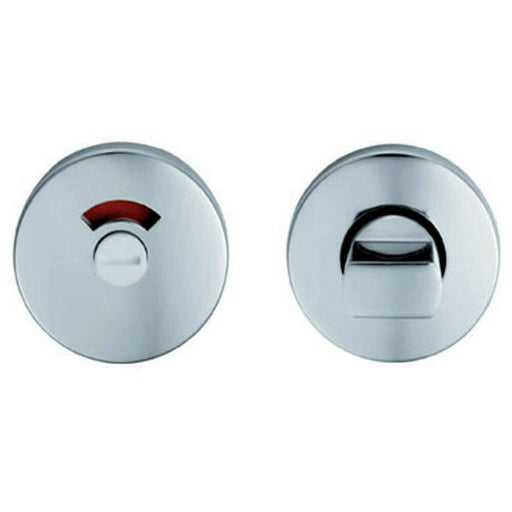Thumbturn Lock And Release Handle With Indicator Polished Anodised Aluminium Loops