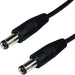 1m DC Power Cable Lead 5.5mm x 2.5mm CCTV Camera DVR Plug To Male Camera Jack Loops
