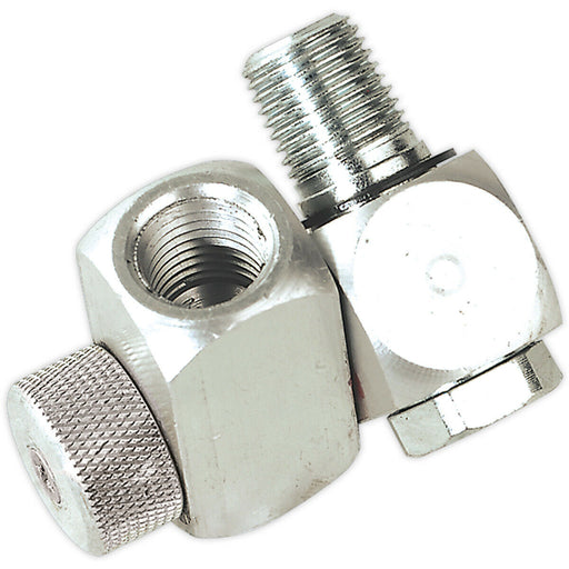 Z-Swivel Air Hose Connector with Regulator - 1/4" BSP Connection - Air Valve Loops