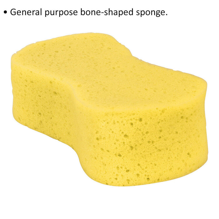 Large General Purpose Sponge - Car Washing & Valeting Sponge - Compressed Loops