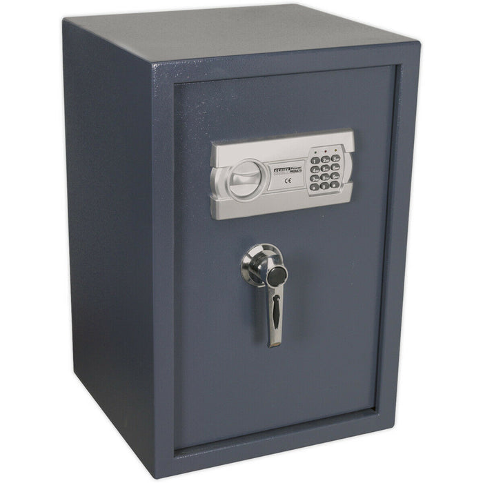 Electronic Combination Cash Safe - 380 x 360 x 575mm - 2 Bolt Lock Wall Mounted Loops