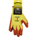 PAIR Knitted Work Gloves with Latex Palm - XL - Improved Grip - Breathable Loops