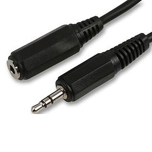 3m 3.5mm AUX Headphone Extension Cable Lead Plug to Socket Male Female iPod/MP3 Loops