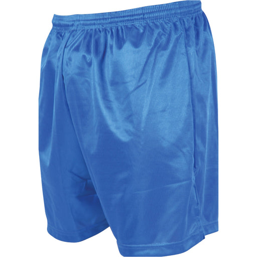 S - ROYAL BLUE Junior Sports Micro Stripe Training Shorts Bottoms - Gym Football