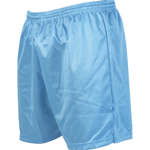 XS - SKY BLUE Junior Sports Micro Stripe Training Shorts Bottoms Gym Football