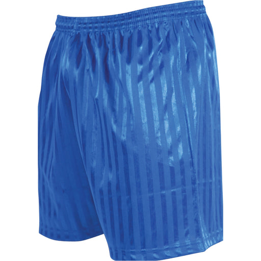 S - ROYAL BLUE Junior Sports Continental Stripe Training Shorts Bottoms Football