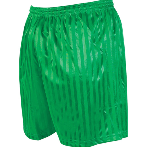 S - GREEN Adult Sports Continental Stripe Training Shorts Bottoms - Football