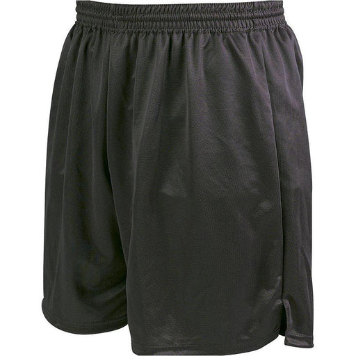 XS - BLACK Junior Soft Touch Elasticated Training Shorts Bottoms - Football Gym