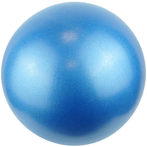 25cm Blue Pilates Ball - PVC Workout Aid - Ab Thigh Back Flexibility Training