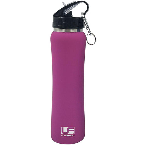 500ml Pink Insulated Keep Cool Water Bottle - Stainless Steel Flip-Up Mouthpiece