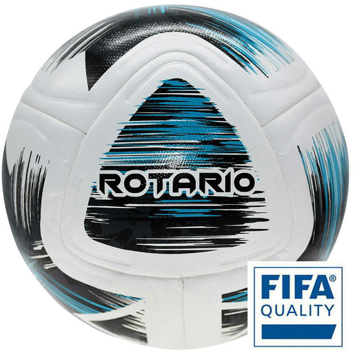 FIFA Official Pro Quality Match Football - Size 4 White/Black/Blue High Rebound