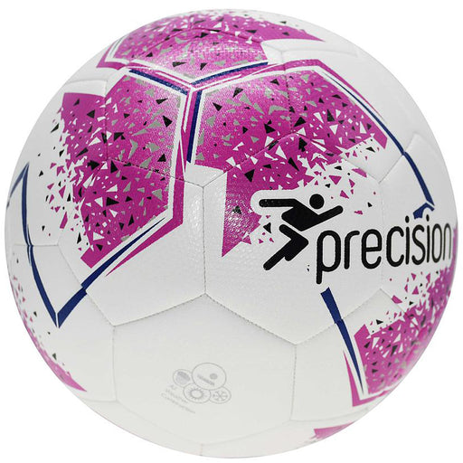 FIFA IMS Official Quality Match Football - Size 5 White/Pink/Purple 3.5mm Foam