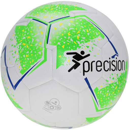 FIFA Official Futsal Ball - Size 3 - WHITE/GREEN Indoor Hardcourt Football 