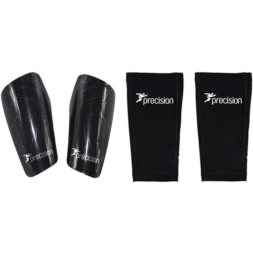 M - Shinguard Sleeves & Shin Pad Insert Set - BLACK - Washable Leg Protection