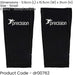 S - Shinguard Sleeves PAIR - BLACK - Washable Leg Protection Pad Holders