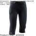 JUNIOR 26-28 Inch Padded Goal-Keeping 3/4 Length Trousers - EVA Pants Bottoms