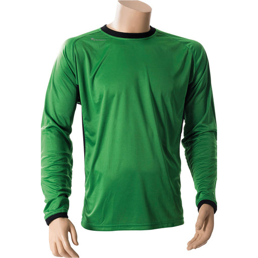 JUNIOR M 26-28 Inch GREEN Goal-Keeping Long Sleeve T-Shirt Shirt Top GK Keeper