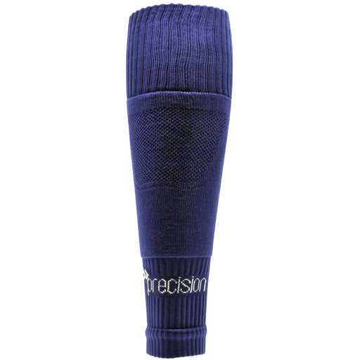ADULT SIZE 7-12 Pro Footless Sleeve Football Socks - NAVY - Stretch Fit 