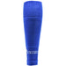 JUNIOR SIZE 12-6 Pro Footless Sleeve Football Socks - ROYAL BLUE - Stretch Fit 