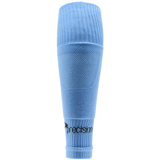 ADULT SIZE 7-12 Pro Footless Sleeve Football Socks - SKY BLUE - Stretch Fit 