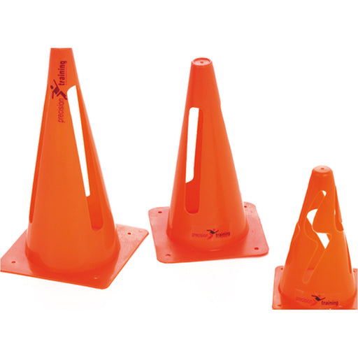 4 PACK 12" Orange Collapsible Sports Traning Cones Pop-Up Football Pitch Safety