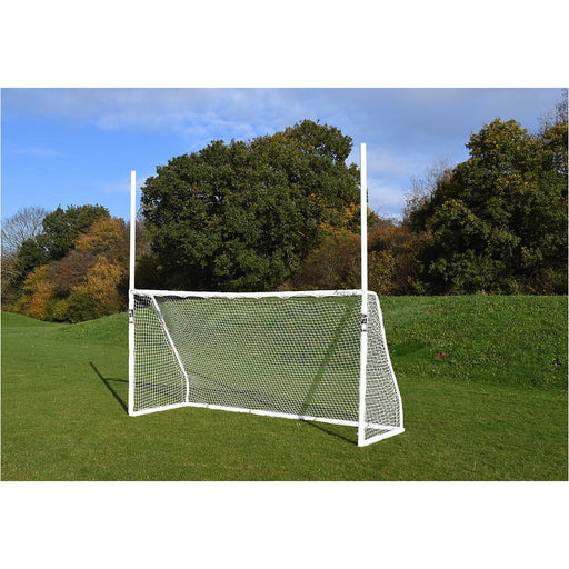 12 x 6 Feet GAA Match Approved Goal Posts & Net - All Weather Outdoor Rated