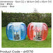 Outdoor Body Bubble Ball - BLUE - Zorb Football Inflatable Bumper Sports Games