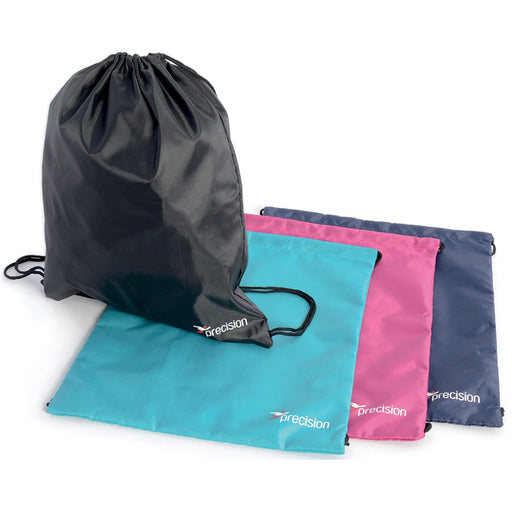 34x43cm Drawstring PE Gym Bag - BLACK - Wet & Dry Kit School Gymsack Back Pack