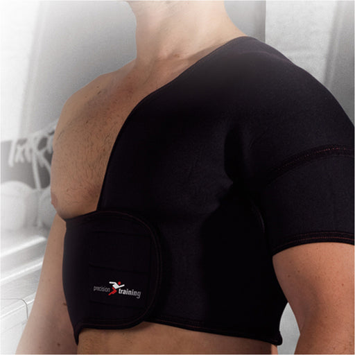 SMALL Left Side Half Shoulder Support - Dislocation Rheumatic Relief Compression