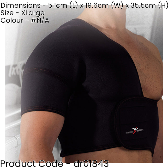 XLARGE Right Side Half Shoulder Support Dislocation Rheumatic Relief Compression
