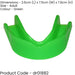Essential Boil & Bite Mouthguard - ADULT GREEN - Latex Free Teeth Protector