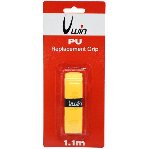 1.8mm x 1.1m YELLOW PU Comfort Grip - Tennis Badminton Squash Racket Replacement