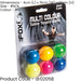 6 PACK Multi Colour 40mm Table Tennis Balls - Long Lasting Training Level