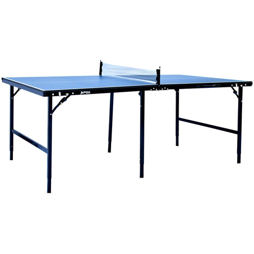 Folding Midi Table Tennis Table - 180x102cm - Indoor Home Garage Ping Pong Table