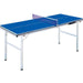 Folding Mini Table Tennis Table - 150x67cm - Indoor Home Garage Ping Pong Table